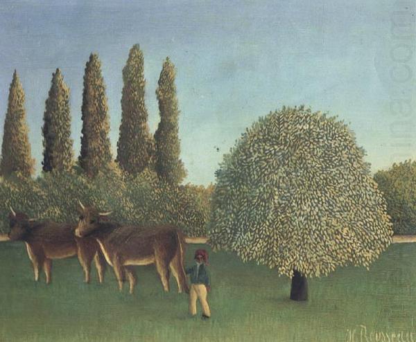 THe Pasture, Henri Rousseau